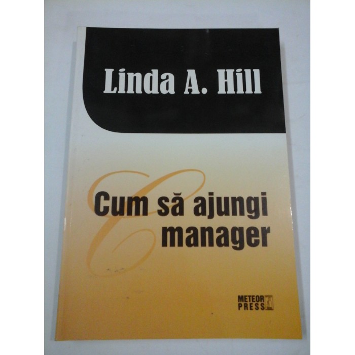 CUM  SA  AJUNGI  MANAGER  -  Linda  A. Hill